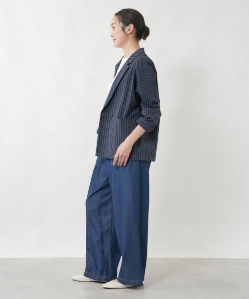 NEMIKA / ネミカ テーラードジャケット | 【セットアップ対応】ピンストライプ柄ジャケット【NEMIKA】 | 詳細5