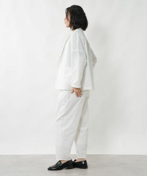 NEMIKA / ネミカ テーラードジャケット | 【セットアップ対応】ピンストライプ柄ジャケット【NEMIKA】 | 詳細8