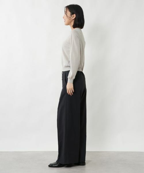 NEMIKA / ネミカ その他パンツ | インバーテッドプリーツワイドパンツ【NEMIKA】 | 詳細18