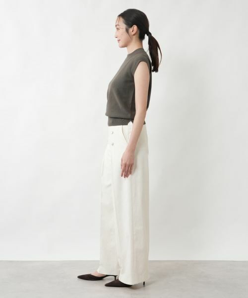 NEMIKA / ネミカ その他パンツ | インバーテッドプリーツワイドパンツ【NEMIKA】 | 詳細2