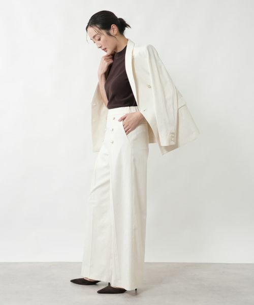 NEMIKA / ネミカ その他パンツ | インバーテッドプリーツワイドパンツ【NEMIKA】 | 詳細5