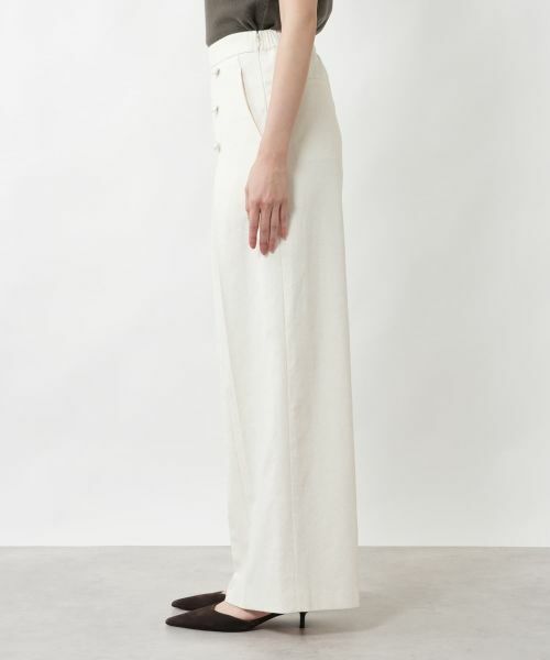 NEMIKA / ネミカ その他パンツ | インバーテッドプリーツワイドパンツ【NEMIKA】 | 詳細8