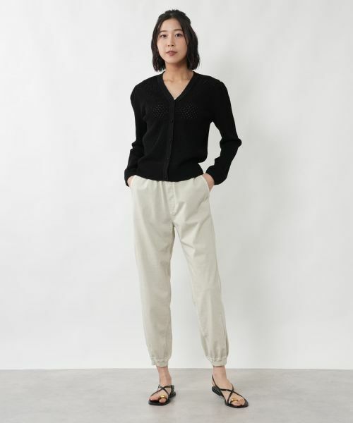 NEMIKA / ネミカ カーディガン・ボレロ | 透かし編みVネックカーディガン【NEMIKA】 | 詳細12