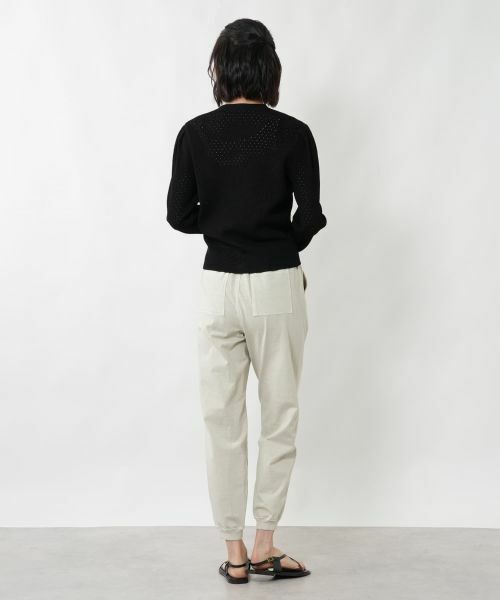 NEMIKA / ネミカ カーディガン・ボレロ | 透かし編みVネックカーディガン【NEMIKA】 | 詳細14