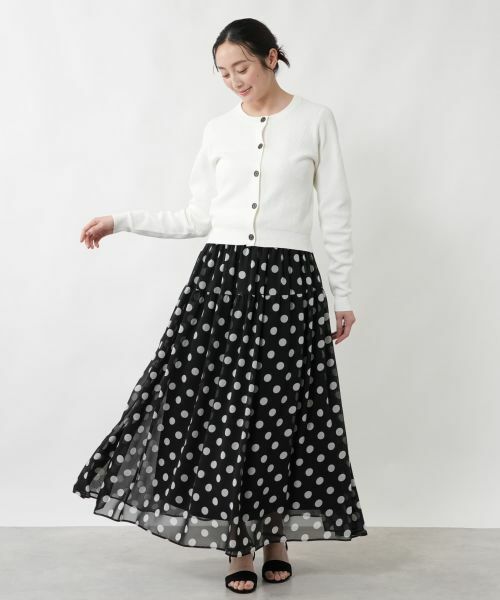 NEMIKA / ネミカ ミニ・ひざ丈スカート | シアードットマキシスカート【NEMIKA】 | 詳細1