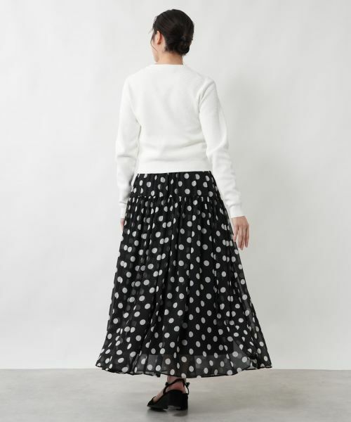 NEMIKA / ネミカ ミニ・ひざ丈スカート | シアードットマキシスカート【NEMIKA】 | 詳細3