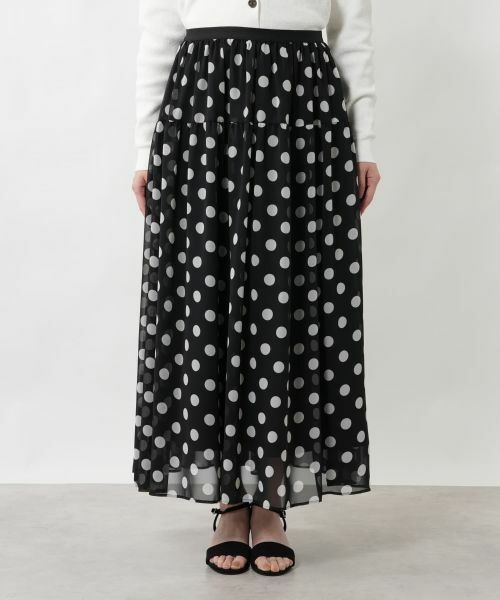 NEMIKA / ネミカ ミニ・ひざ丈スカート | シアードットマキシスカート【NEMIKA】 | 詳細4