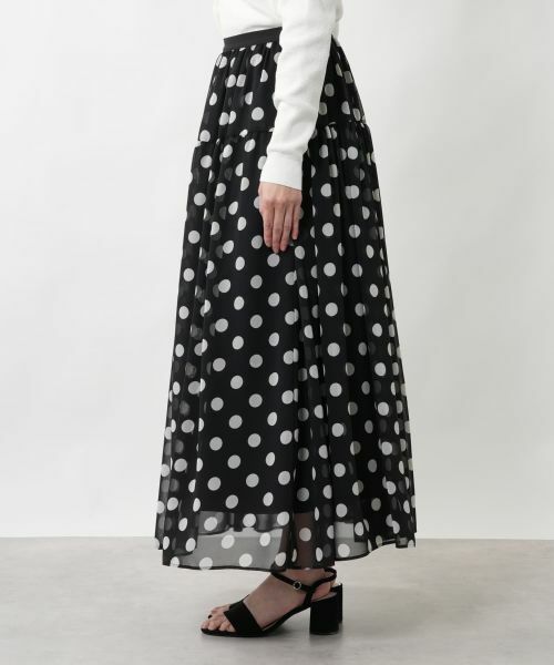 NEMIKA / ネミカ ミニ・ひざ丈スカート | シアードットマキシスカート【NEMIKA】 | 詳細5