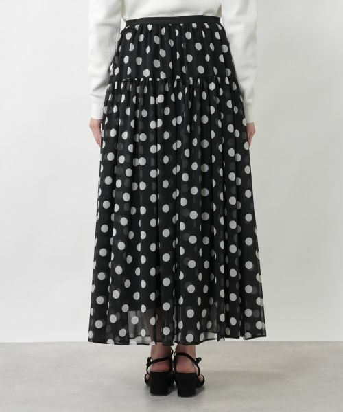 NEMIKA / ネミカ ミニ・ひざ丈スカート | シアードットマキシスカート【NEMIKA】 | 詳細6