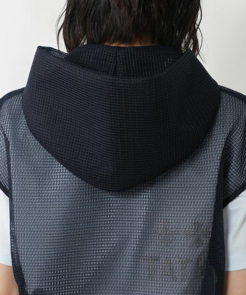 NEMIKA / ネミカ テーラードジャケット | フーデッドメッシュラメベスト【NEMIKA】 | 詳細11