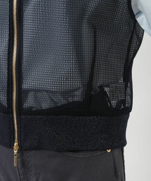 NEMIKA / ネミカ テーラードジャケット | フーデッドメッシュラメベスト【NEMIKA】 | 詳細14