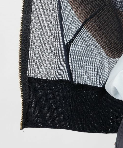 NEMIKA / ネミカ テーラードジャケット | フーデッドメッシュラメベスト【NEMIKA】 | 詳細15