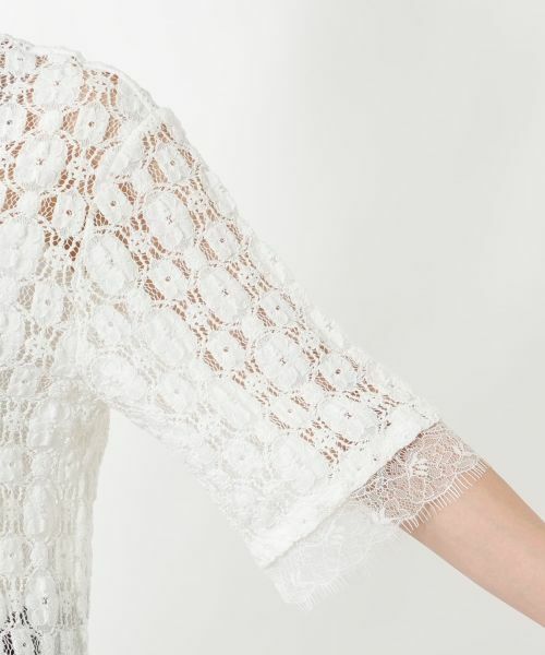 NEMIKA / ネミカ カットソー | レース五分袖カットソー【NEMIKA】 | 詳細12