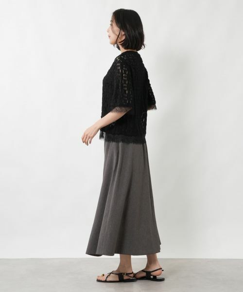 NEMIKA / ネミカ カットソー | レース五分袖カットソー【NEMIKA】 | 詳細2