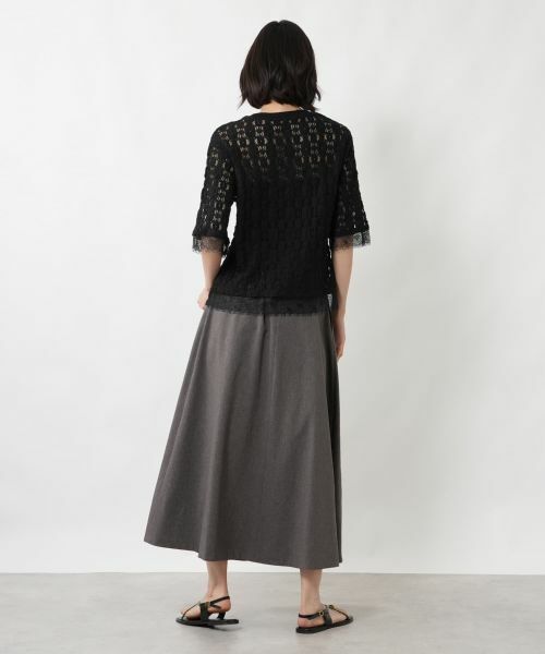 NEMIKA / ネミカ カットソー | レース五分袖カットソー【NEMIKA】 | 詳細3