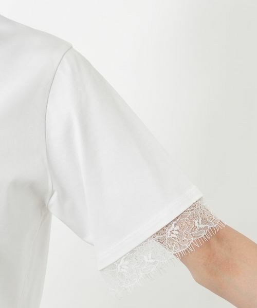 NEMIKA / ネミカ カットソー | レース切替カットソー【NEMIKA】 | 詳細12
