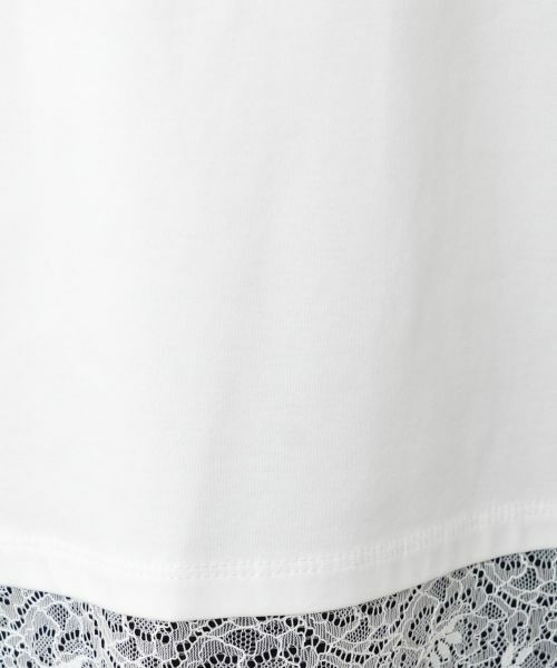 NEMIKA / ネミカ カットソー | レース切替カットソー【NEMIKA】 | 詳細14