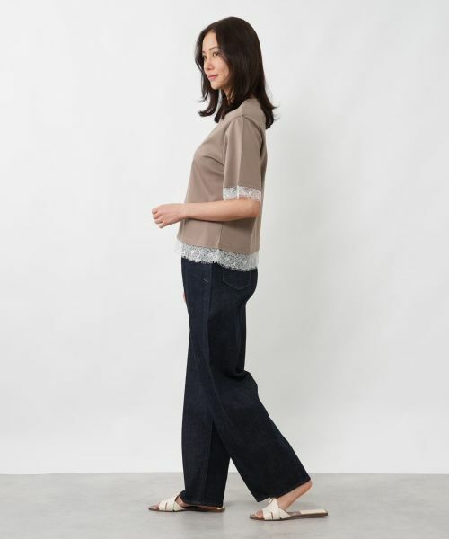 NEMIKA / ネミカ カットソー | レース切替カットソー【NEMIKA】 | 詳細16