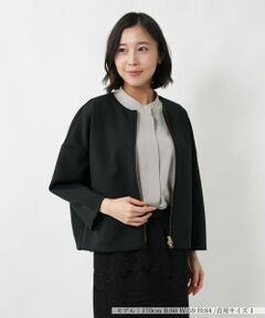NEMIKA / ネミカ テーラードジャケット | ノーカラージップジャケット【NEMIKA】