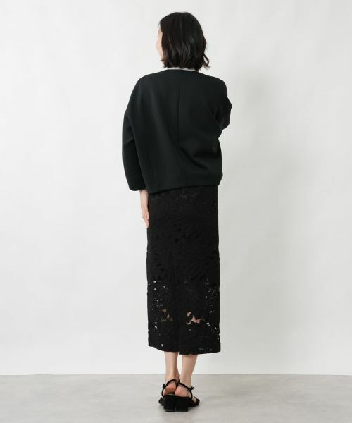 NEMIKA / ネミカ テーラードジャケット | ノーカラージップジャケット【NEMIKA】 | 詳細3