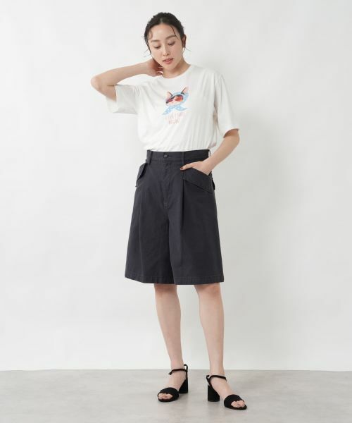 NEMIKA / ネミカ Tシャツ | プリントクルーネックTシャツ【NEMIKA】 | 詳細1