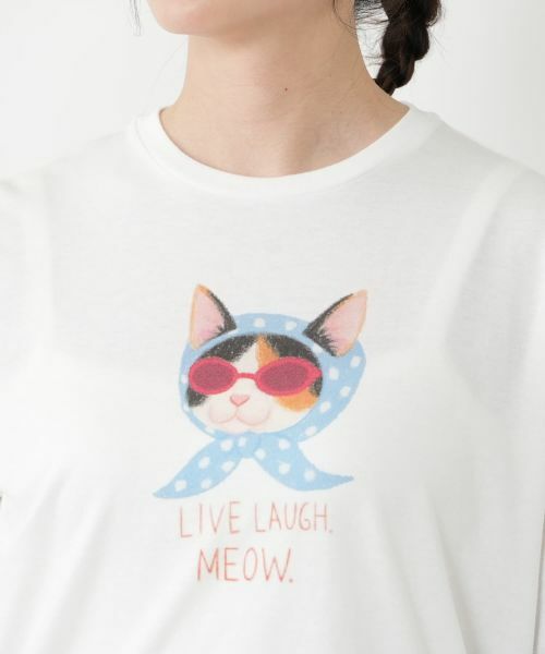 NEMIKA / ネミカ Tシャツ | プリントクルーネックTシャツ【NEMIKA】 | 詳細7