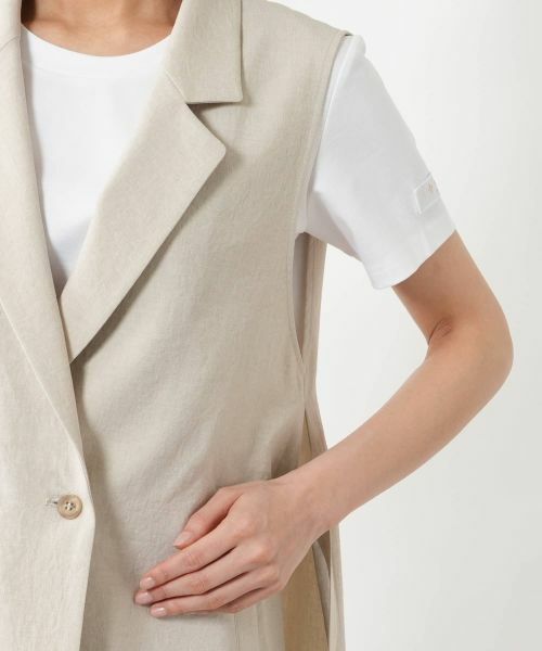 NEMIKA / ネミカ テーラードジャケット | ラペルドダブルロングベスト【NEMIKA】 | 詳細12
