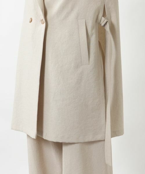 NEMIKA / ネミカ テーラードジャケット | ラペルドダブルロングベスト【NEMIKA】 | 詳細14