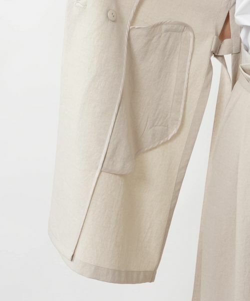 NEMIKA / ネミカ テーラードジャケット | ラペルドダブルロングベスト【NEMIKA】 | 詳細15