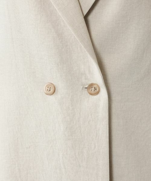 NEMIKA / ネミカ テーラードジャケット | ラペルドダブルロングベスト【NEMIKA】 | 詳細16