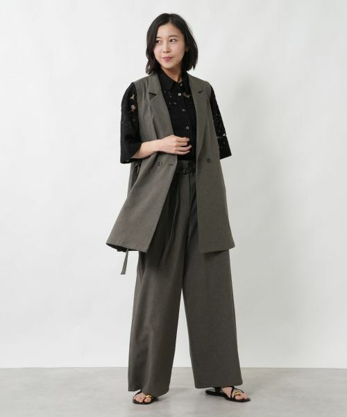 NEMIKA / ネミカ その他パンツ | ワイドパンツ【NEMIKA】 | 詳細1