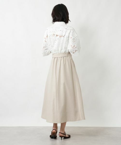 NEMIKA / ネミカ ミニ・ひざ丈スカート | ハイウエストAラインスカート【NEMIKA】 | 詳細6