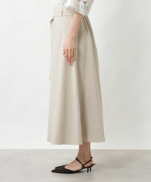 NEMIKA / ネミカ ミニ・ひざ丈スカート | ハイウエストAラインスカート【NEMIKA】 | 詳細9