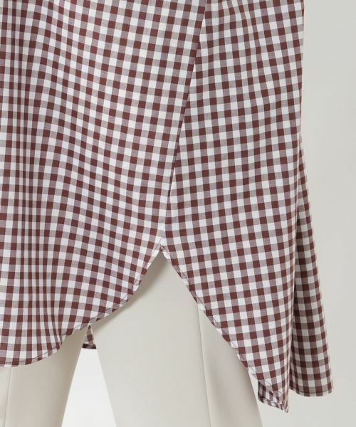 NEMIKA / ネミカ シャツ・ブラウス | チェックスキッパーチュニックブラウス【NEMIKA】 | 詳細13
