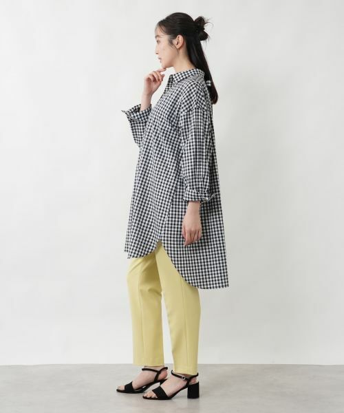 NEMIKA / ネミカ シャツ・ブラウス | チェックスキッパーチュニックブラウス【NEMIKA】 | 詳細2