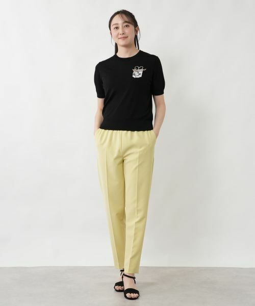 NEMIKA / ネミカ ニット・セーター | 刺繍クルーネックニット【NEMIKA】 | 詳細1