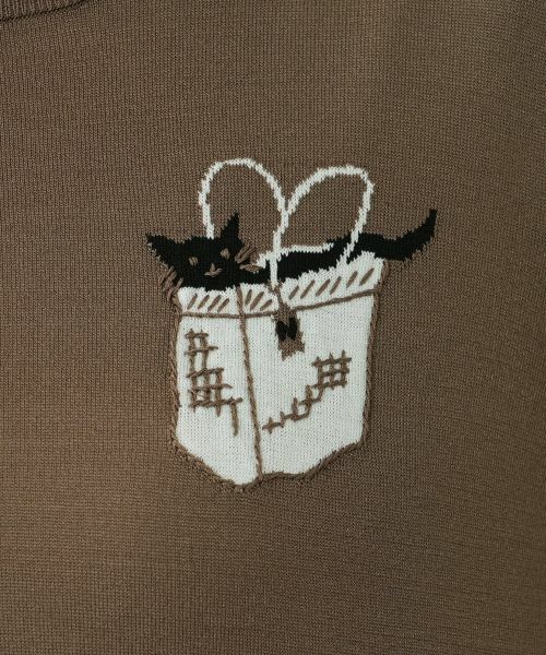 NEMIKA / ネミカ ニット・セーター | 刺繍クルーネックニット【NEMIKA】 | 詳細13