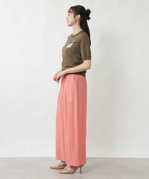 NEMIKA / ネミカ ニット・セーター | 刺繍クルーネックニット【NEMIKA】 | 詳細5