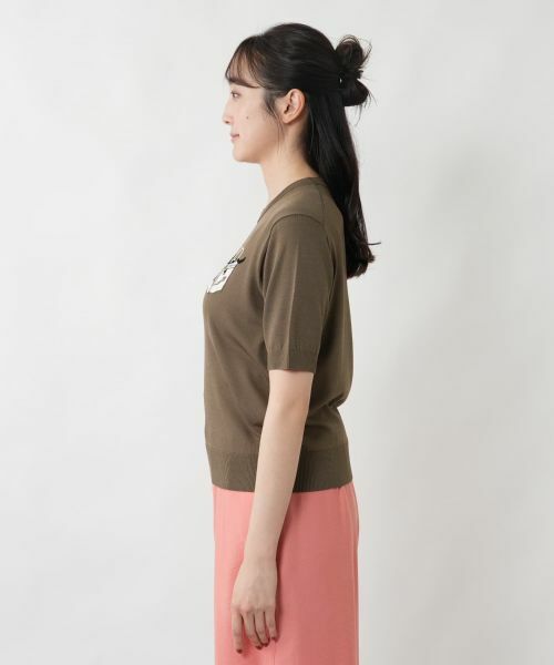 NEMIKA / ネミカ ニット・セーター | 刺繍クルーネックニット【NEMIKA】 | 詳細8