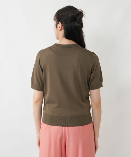 NEMIKA / ネミカ ニット・セーター | 刺繍クルーネックニット【NEMIKA】 | 詳細9