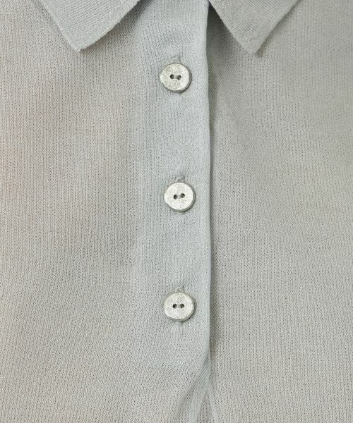 NEMIKA / ネミカ ニット・セーター | チュールレイヤードポロシャツ【NEMIKA】 | 詳細17