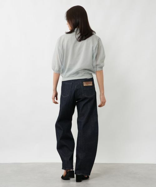 NEMIKA / ネミカ ニット・セーター | チュールレイヤードポロシャツ【NEMIKA】 | 詳細9