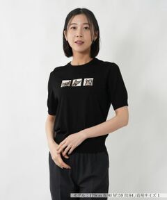 NEMIKA / ネミカ ニット・セーター | 猫柄インターシャニット【NEMIKA】