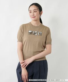 NEMIKA / ネミカ ニット・セーター | 猫柄インターシャニット【NEMIKA】