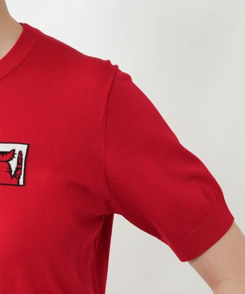 NEMIKA / ネミカ ニット・セーター | 猫柄インターシャニット【NEMIKA】 | 詳細12