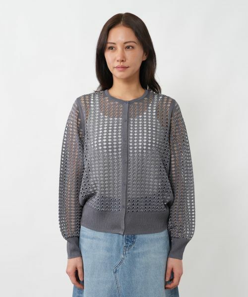 NEMIKA / ネミカ カーディガン・ボレロ | アイレットショートカーディガン【NEMIKA】 | 詳細10