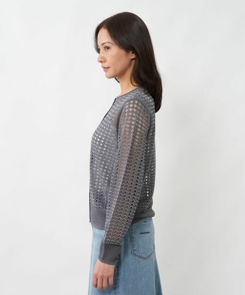 NEMIKA / ネミカ カーディガン・ボレロ | アイレットショートカーディガン【NEMIKA】 | 詳細11