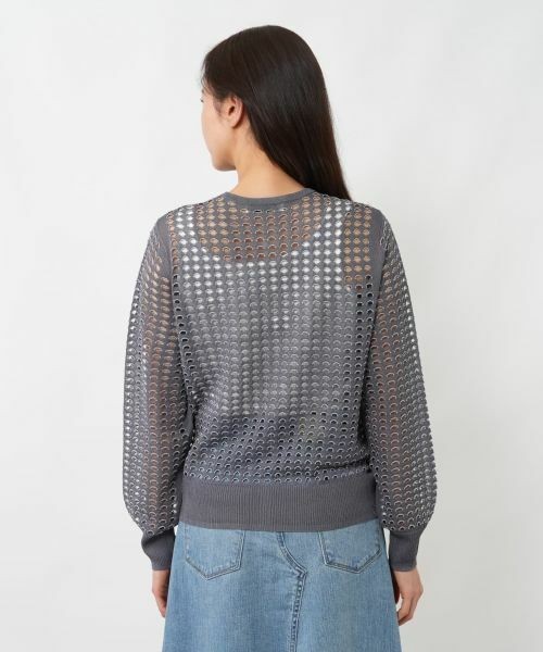 NEMIKA / ネミカ カーディガン・ボレロ | アイレットショートカーディガン【NEMIKA】 | 詳細12