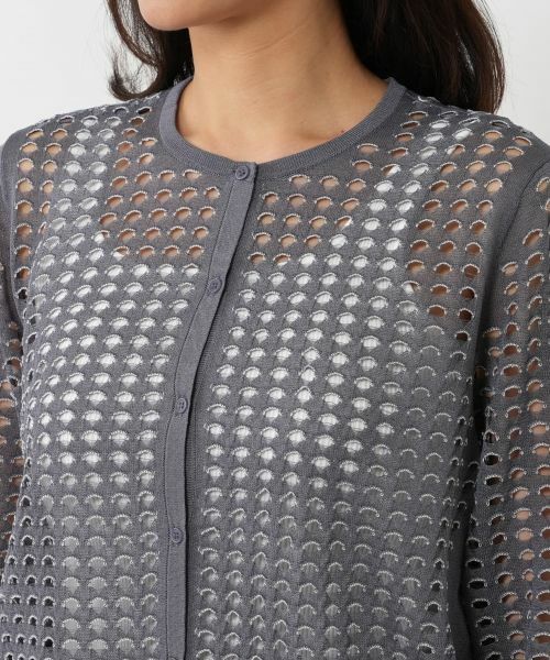 NEMIKA / ネミカ カーディガン・ボレロ | アイレットショートカーディガン【NEMIKA】 | 詳細13