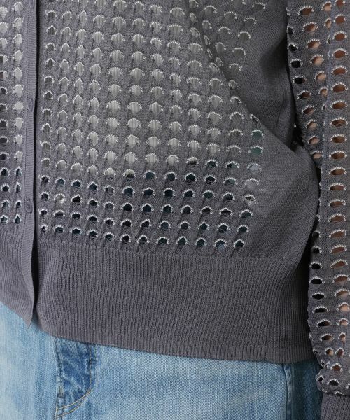 NEMIKA / ネミカ カーディガン・ボレロ | アイレットショートカーディガン【NEMIKA】 | 詳細16